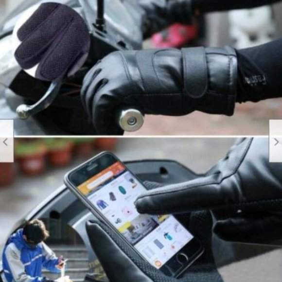 UNISEX USB HEATED WATERPROOF MOTORCYCLE GLOVES - Picture 4 of 4